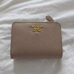 Prada Milano Tan Wallet